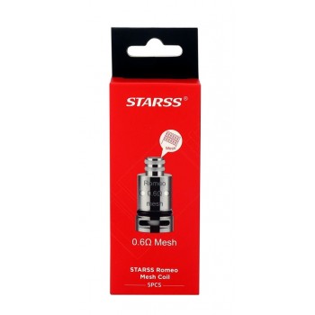 ROMEO Mesh Coils 5pk by Starss Vape (Nord Compatible) ROMEO Mesh Coils 5pk by Starss Vape (Nord Compatible)