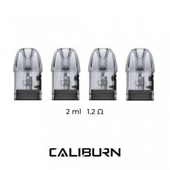 Uwell Caliburn A2 Replacement Pods 4pk (Side-Filling)