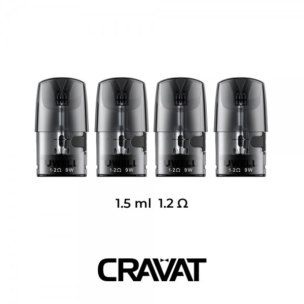 Uwell Cravat Refillable Pods 4pk