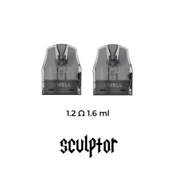 Uwell Sculptor 1.2Ω Refillable Pods 2pk