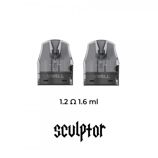 Uwell Sculptor 1.2Ω Refillable Pods 2pk