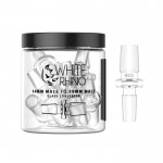 White Rhino Male Glass Converters 10ct