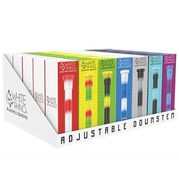 White Rhino Silicone Downstem Displays 35ct White Rhino Silicone Downstem Displays 35ct