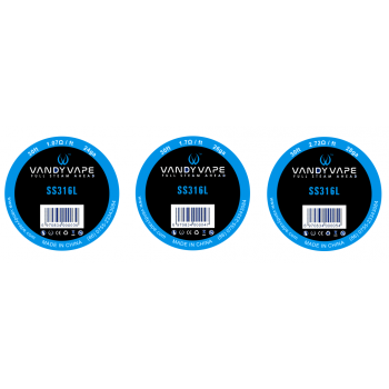 Vandy Vape SS316L Series Wires  Vandy Vape SS316L Series Wires