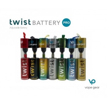 Vape Gear Twist Battery Pro w/ Charger Vape Gear Twist Battery Pro w/ Charger