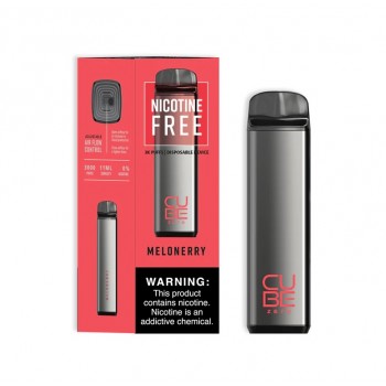 Cube ZERO Disposable 0% NICOTINE FREE - Melonerry