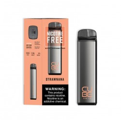 Cube ZERO Disposable 0% NICOTINE FREE - Strawnana