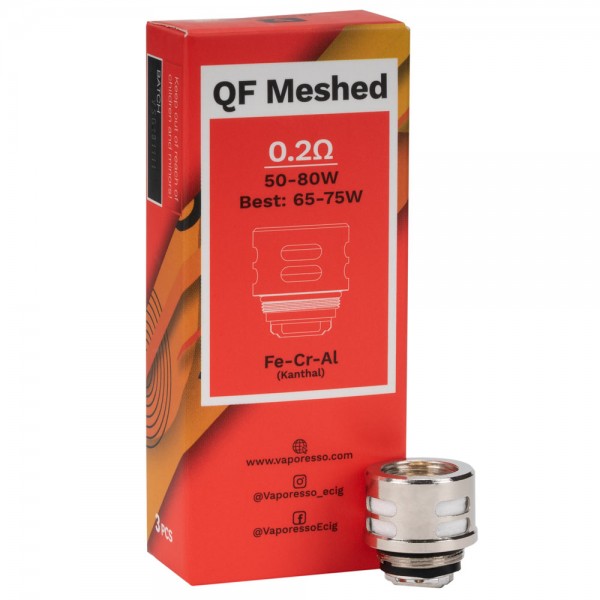 Vaporesso QF Meshed 3pk Coils 