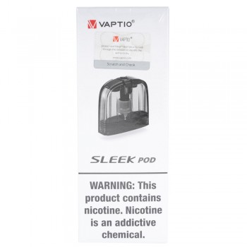 Vaptio Sleek Replacement Pods 3PK Vaptio Sleek Replacement Pods 3PK