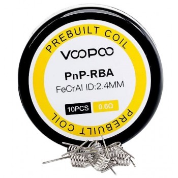 VooPoo PnP-RBA PreBuilt Coils (10pcs) VooPoo PnP-RBA PreBuilt Coils (10pcs)