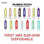 ZoVoo DragBar R6000 Disposable *3mg*