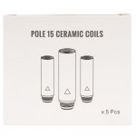 iJoy Pole 15 Ceramic 5pk Replacement Coil